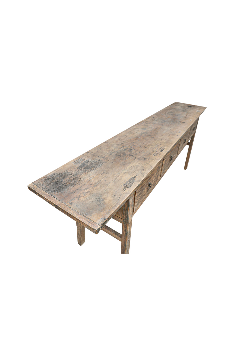 Wooden Rustic Console Table L | Versmissen | Dutchfurniture.com