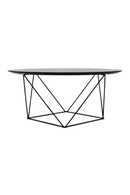 Rustic Round Coffee Table | Versmissen Trapeze | Dutchfurniture.com