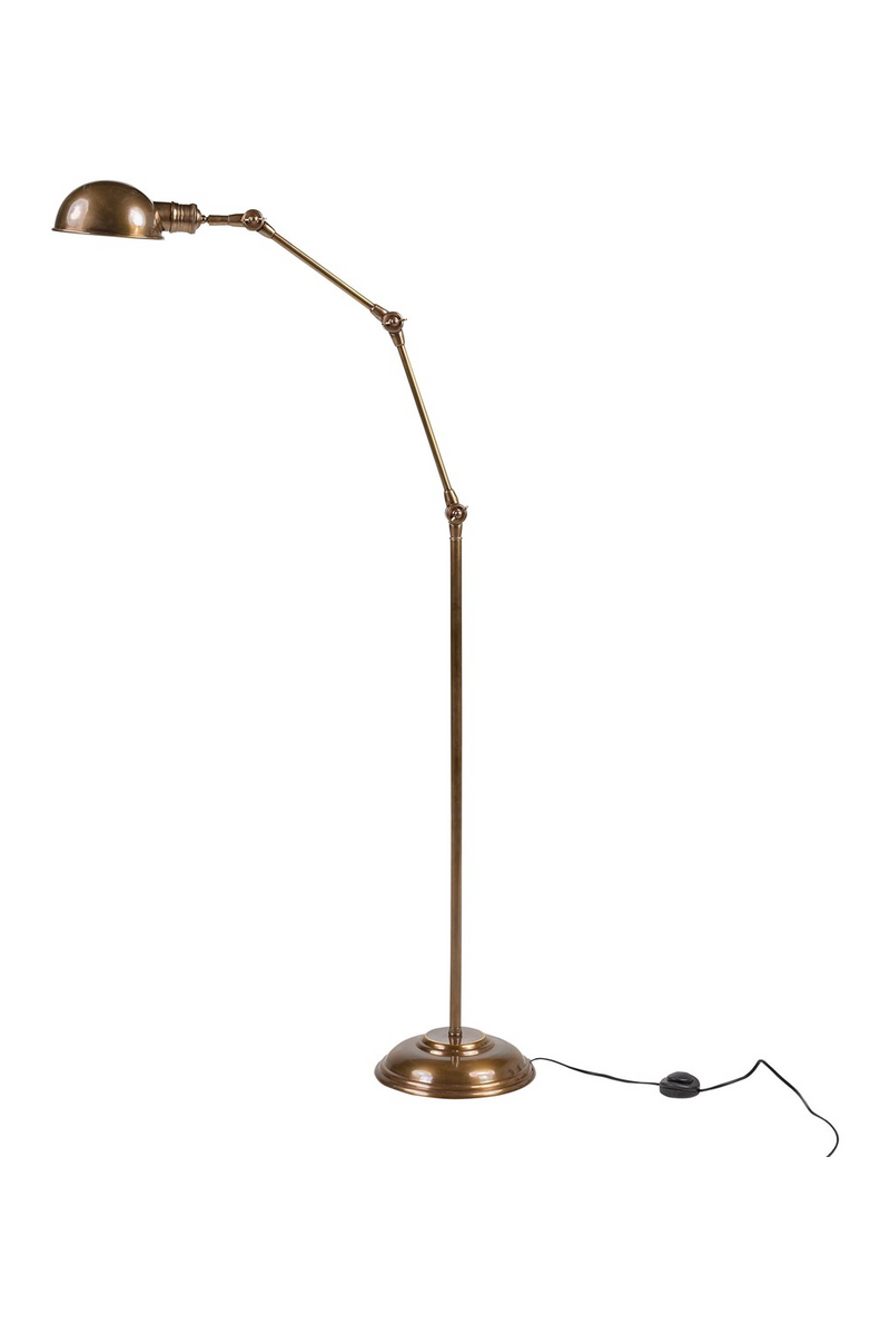 Antique Brass Floor Lamp | Versmissen Nova | Dutchfurniture.com