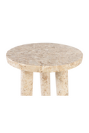 Cream Marble Tripod Occasional Table | Versmissen Tommy | Dutchfurniture.com