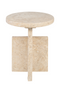 Cream Marble Occasional Table | Versmissen Tommy Plus | Dutchfurniture.com
