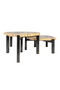 Petrified Wood Nested Coffee Tables (3) | Versmissen | Dutchfurniture.com