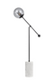 Smoked Glass Orb Floor Lamp | Versmissen Orbit | Dutchfurniture.com