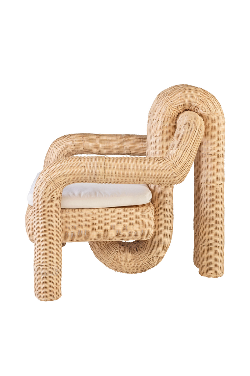 Sculptural Rattan Accent Chair | Versmissen Pompidou | Dutchfurniture.com