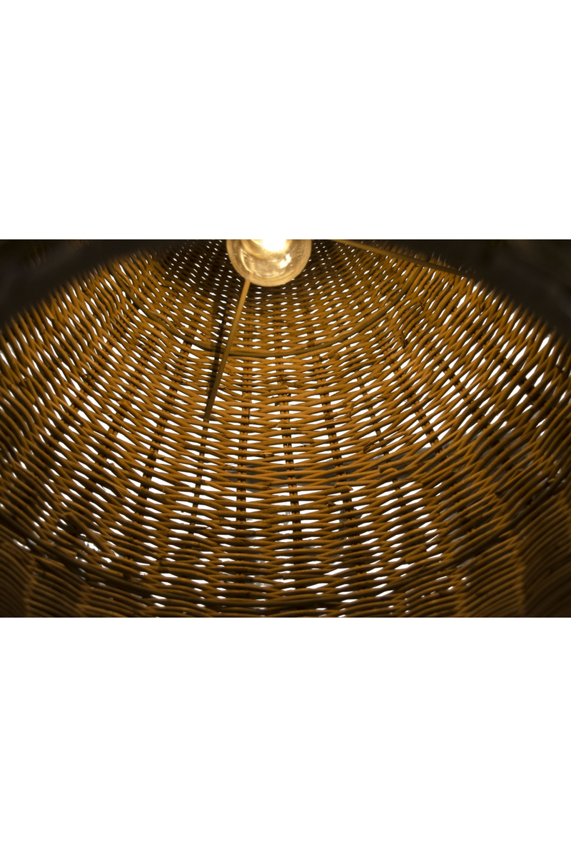 Rattan Teardrop Hanging Lamp M | Versmissen San Agnes | Dutchfurniture.com