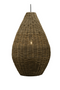 Rattan Teardrop Hanging Lamp S | Versmissen San Agnes | Dutchfurniture.com
