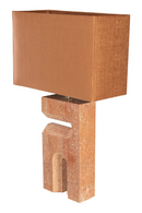 Red Travertine Table Lamp | Versmissen Reso | Dutchfurniture.com