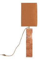 Red Travertine Table Lamp | Versmissen Reso | Dutchfurniture.com