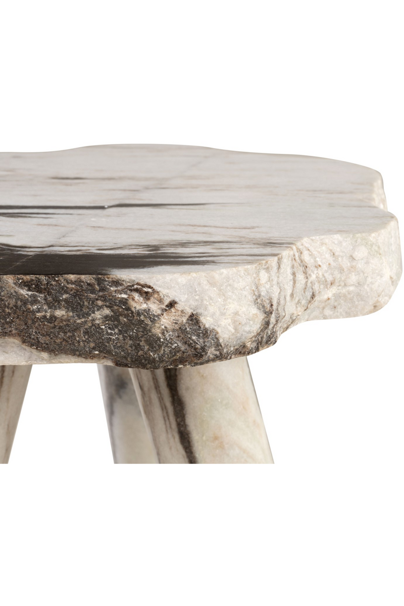 White Organic Accent Table | Versmissen Rocky | Dutchfurniture.com