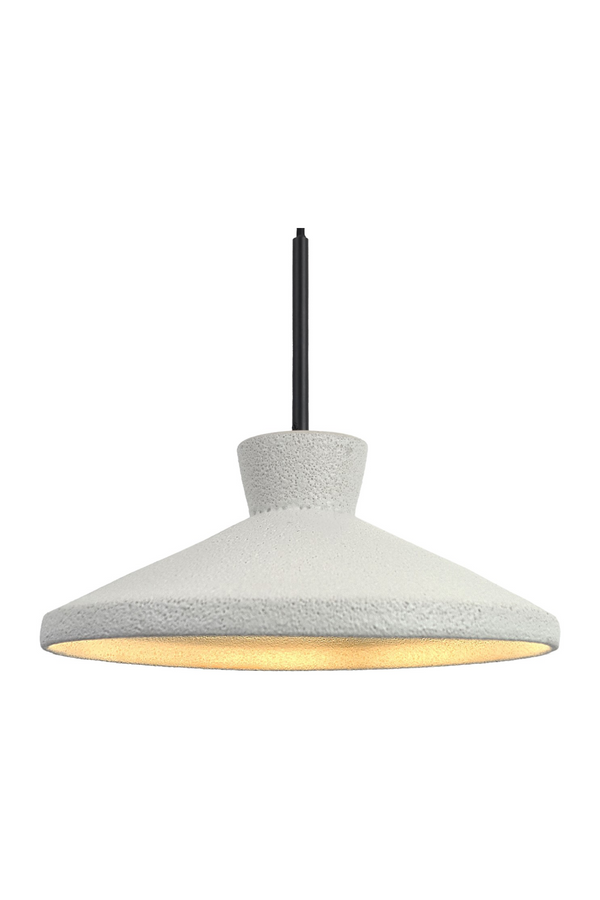 Light Gray Ceramic Pendant Lamp | Versmissen Storm Hat | Dutchfurniture.com