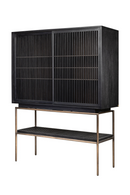 Black Mindi Wood Cabinet | Versmissen Tellem | Dutchfurniture.com