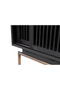 Black Mindi Wood Sideboard | Versmissen Tellem | Dutchfurniture.com