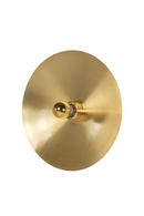 Circular Brass Wall Lamp S | Versmissen Zenith | Dutchfurniture.com