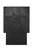 Geometrical Patterned Wooden Cabinet | Versmissen Zulgo | Dutchfurniture.com