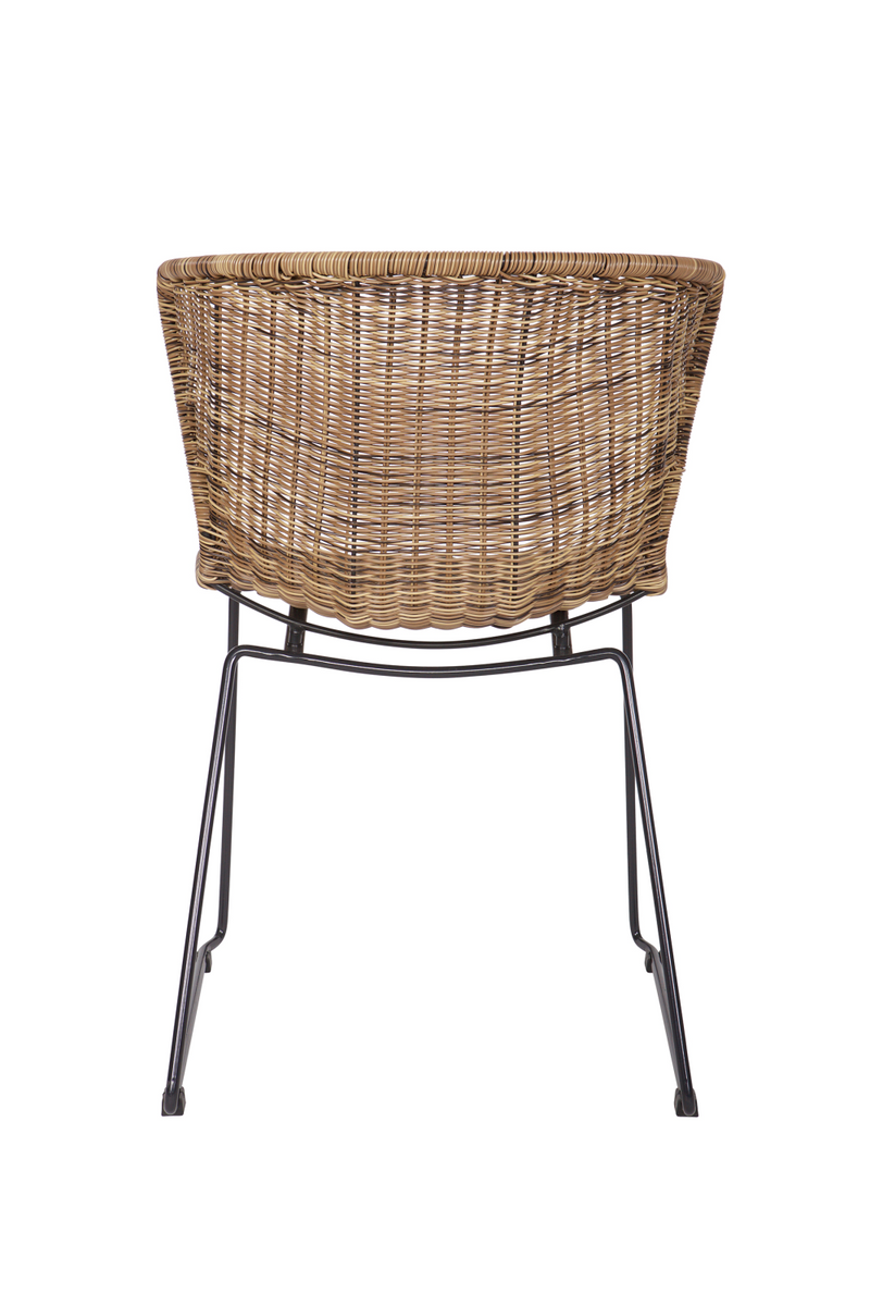 Woven Curve Back Chairs (2) | Woood Wings | Dutchfurniture.com 