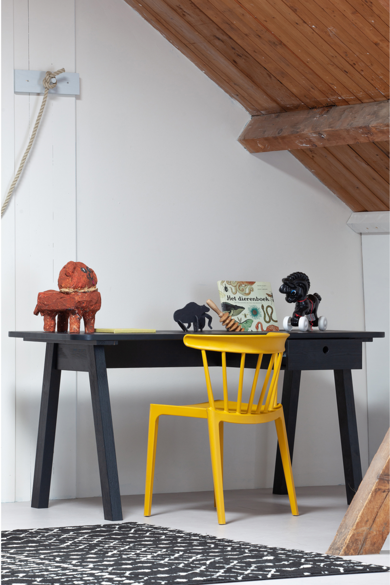 Yellow Acrylic Dining Chairs (2) | Woood Bliss | Oroatrade.com