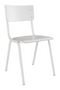 White Dining Chairs (4) | Zuiver Back To School | DutchFurniture.com