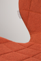 Orange Upholstered Dining Chairs (2) | Zuiver OMG | DutchFurniture.com