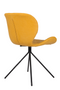 Yellow Leather Dining Chairs (2) | Zuiver OMG LL | DutchFurniture.com