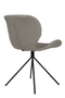 Gray Leather Dining Chairs (2) | Zuiver OMG LL | DutchFurniture.com