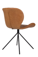 Brown Leather Dining Chairs (2) | Zuiver OMG LL | Dutchfurniture.com