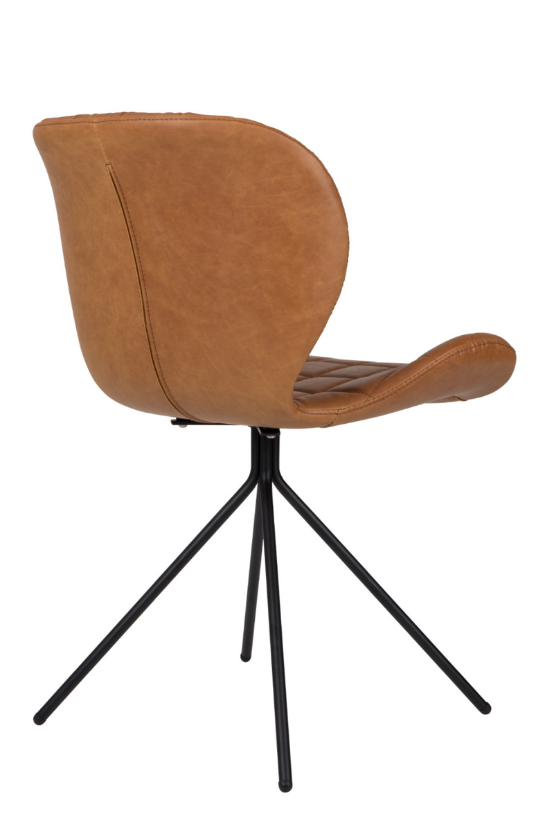 Disciplinair vredig Ziek persoon Brown Leather Dining Chairs (2) | Zuiver OMG LL | Dutch Furniture –  DUTCHFURNITURE.COM