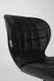 Black Leather Dining Chairs (2) | Zuiver OMG LL | OROA TRADE