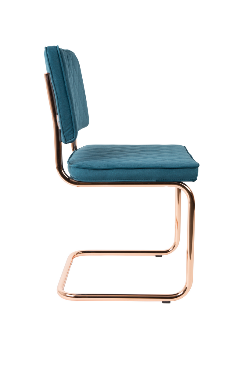 Chrome Framed Dining Chairs (2) | Zuiver Diamond | Dutchfurniture.com