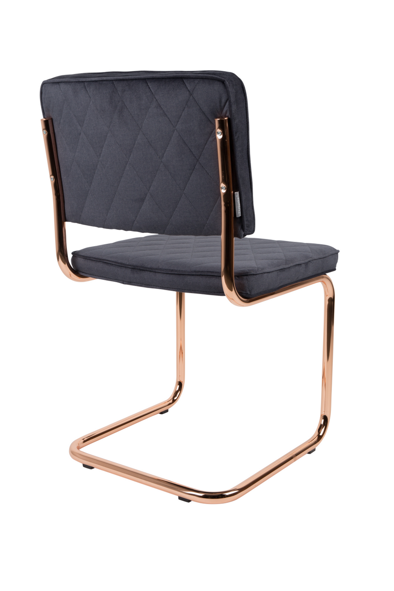 Chrome Framed Dining Chairs (2) | Zuiver Diamond | Dutchfurniture.com