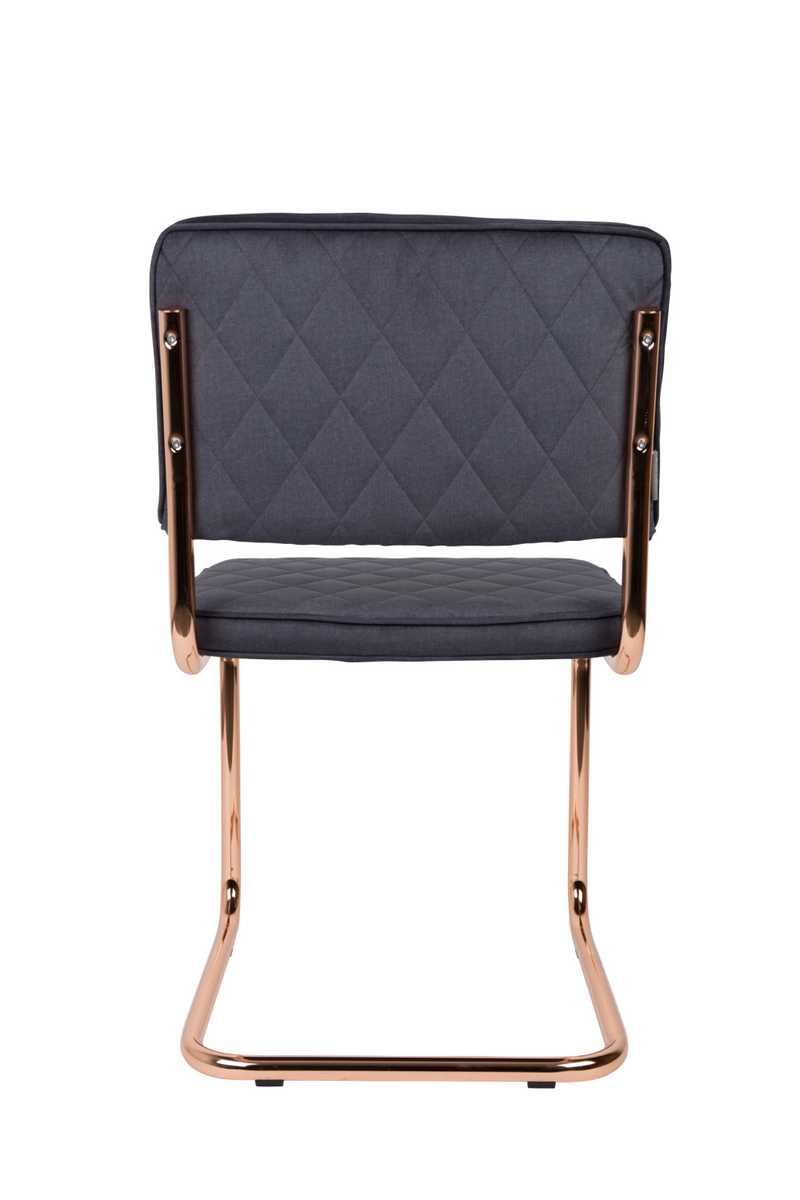 Chrome Framed Dining Chairs (2) | Zuiver Diamond | Dutchfurniture.com