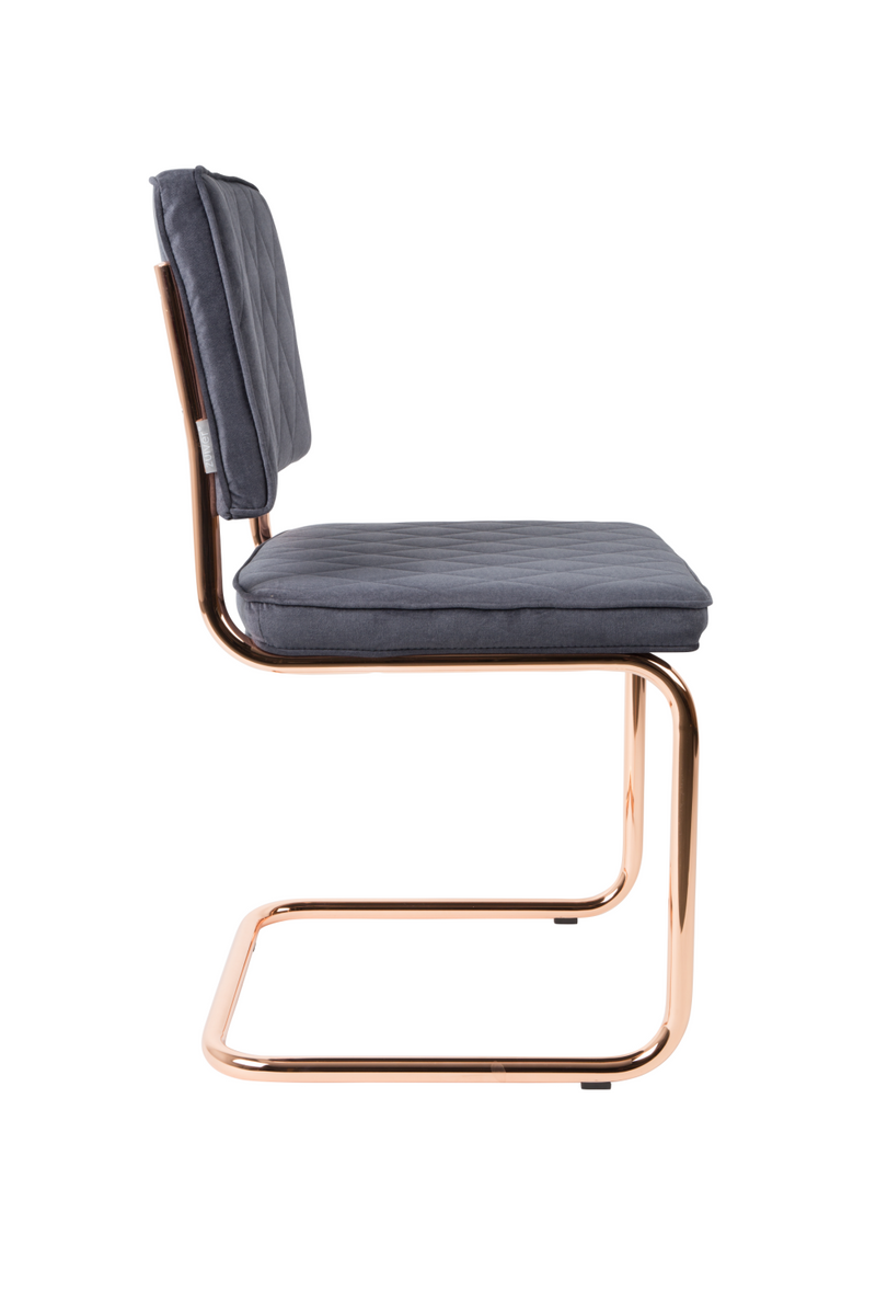Chrome Framed Dining Chairs (2) | Zuiver Diamond | Dutchfurniture.com