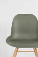 Green Molded Dining Chairs (2) | Zuiver Albert Kuip | Dutchfurniture.com