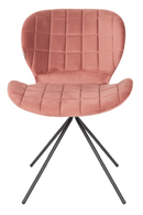 Pink Velvet Dining Chairs (2) | Zuiver OMG | Dutchfurniture.com