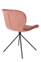 Pink Velvet Dining Chairs (2) | Zuiver OMG | Dutchfurniture.com