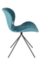 Teal Velvet Dining Chairs (2) | Zuiver OMG | Dutchfurniture.com