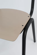 Matte Beige Dining Chairs (4) | Zuiver Back To School | DutchFurniture.com