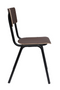 Matte Brown Dining Chairs (4) | Zuiver Back To School | DutchFurniture.com