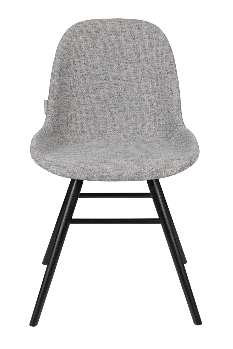 Gray Upholstered Dining Chairs (2) | Zuiver Albert Kuip | DutchFurniture.com