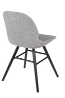 Gray Upholstered Dining Chairs (2) | Zuiver Albert Kuip | DutchFurniture.com
