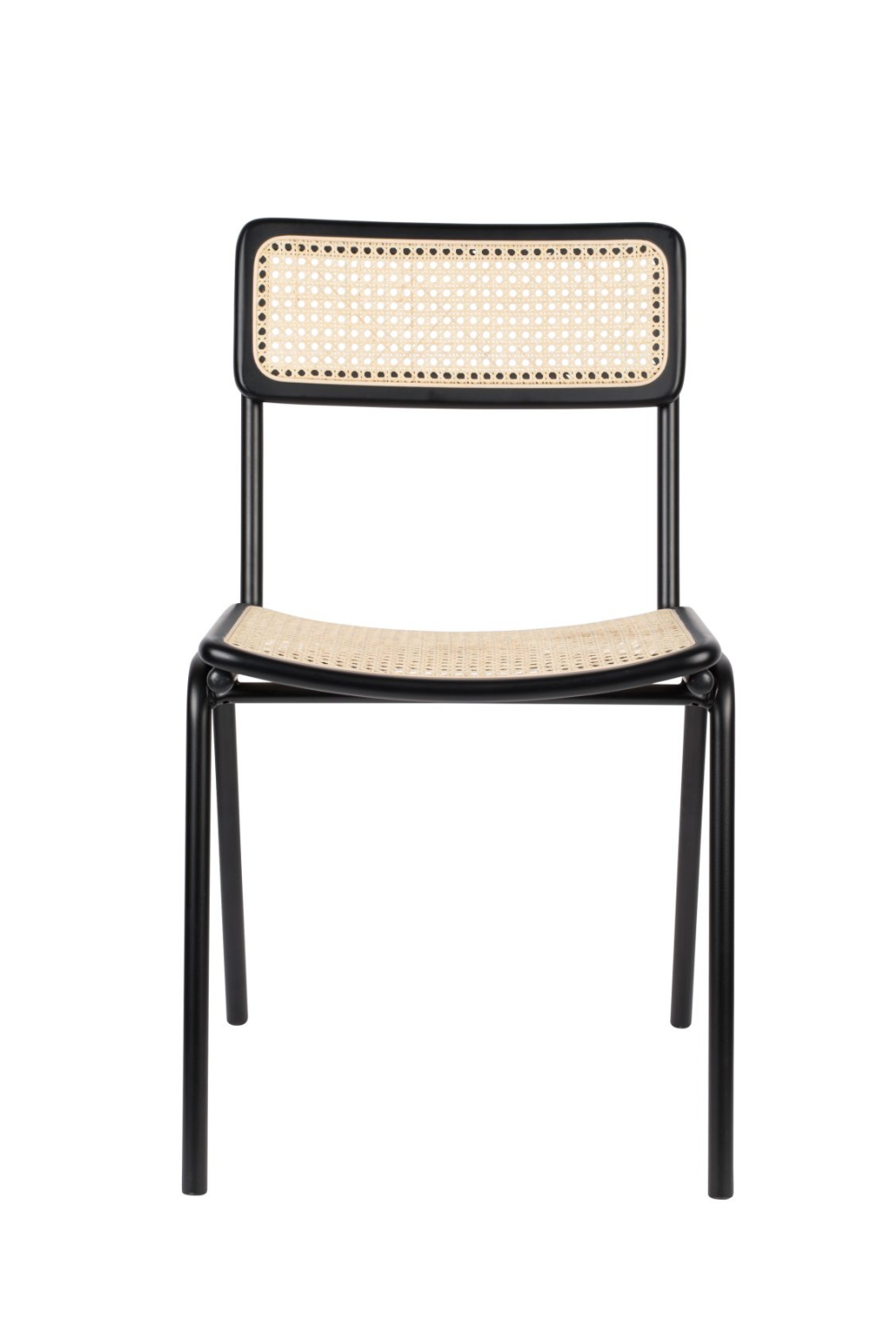 Beech Framed Rattan Dining Chairs (2) | Zuiver Jort | Oroatrade