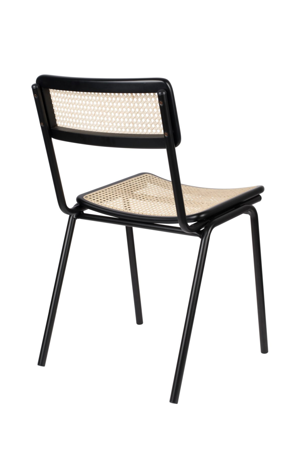 Beech Framed Rattan Dining Chairs (2) | Zuiver Jort | Oroatrade