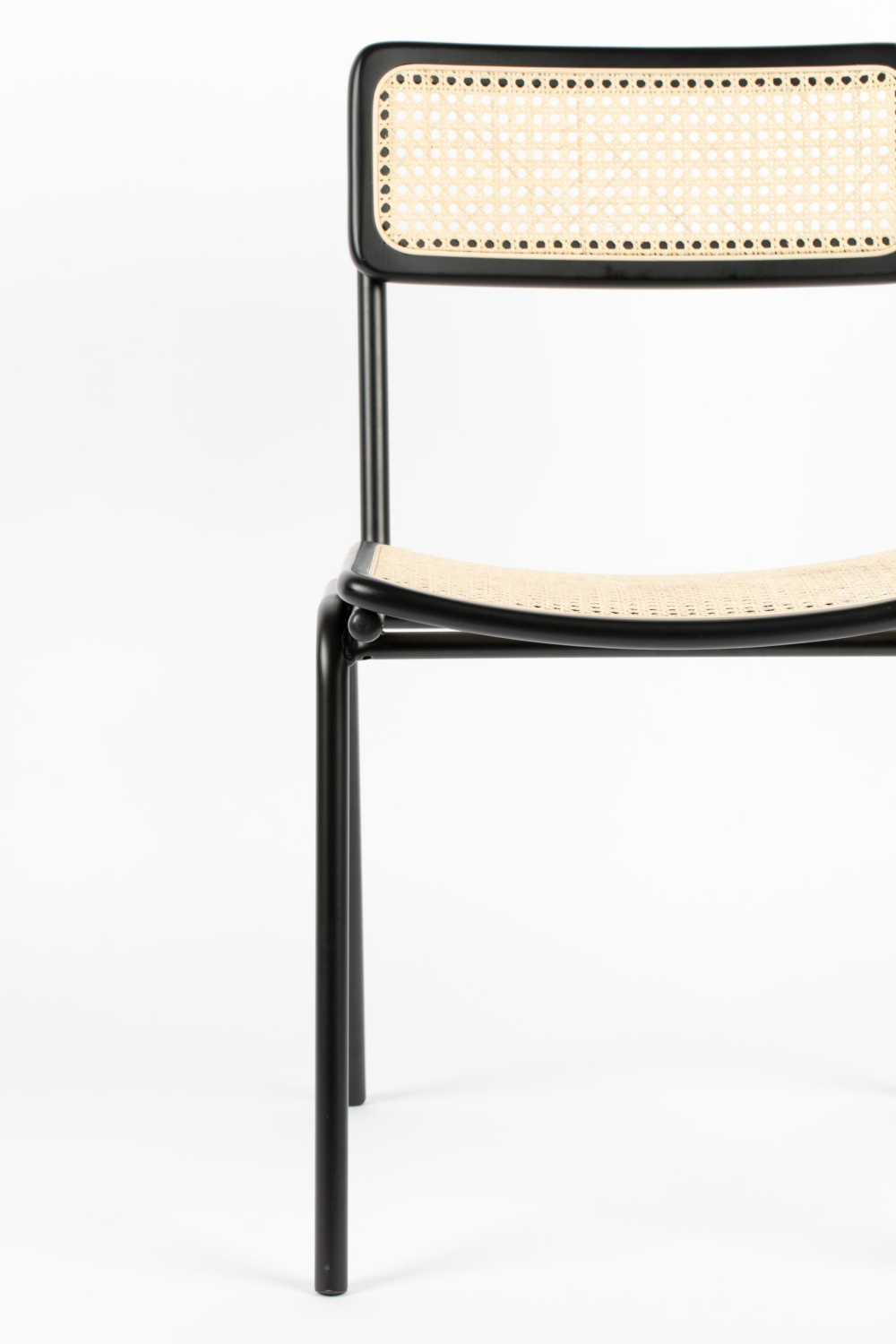 Beech Framed Rattan Dining Chairs (2) | Zuiver Jort | Oroatrade