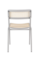 Beech Framed Rattan Dining Chairs (2) | Zuiver Jort | Oroatrade