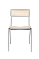 Beech Framed Rattan Dining Chairs (2) | Zuiver Jort | Oroatrade