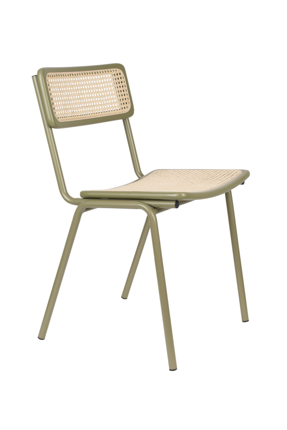 Beech Framed Rattan Dining Chairs (2) | Zuiver Jort | Oroatrade