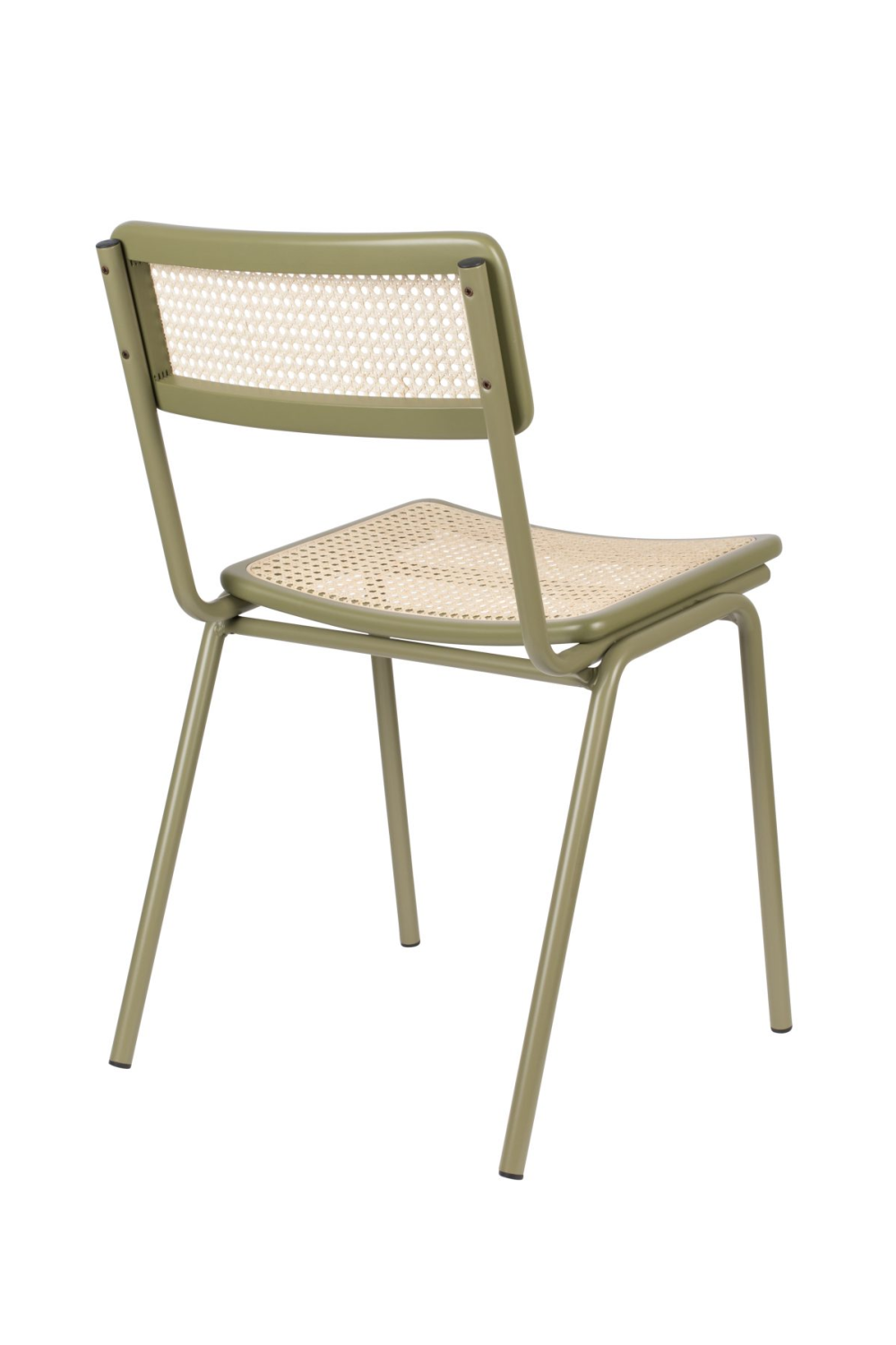 Beech Framed Rattan Dining Chairs (2) | Zuiver Jort | Oroatrade