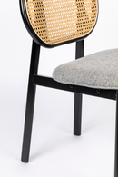 Rattan Back Dining Chair | Zuiver Spike | Dutchfurniture.com