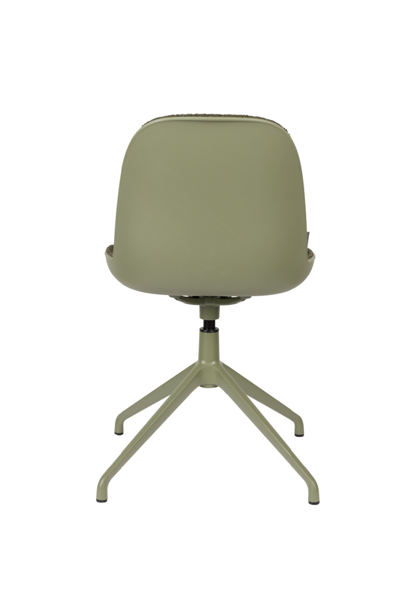 Upholstered Minimalist Swivel Chair (2) | Zuiver Albert | Oroatrade