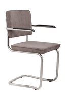 Modern Ribcord Dining Armchair (2) | Zuiver Ridge | Dutchfurniture.com