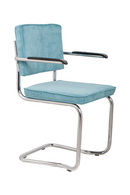 Modern Ribcord Dining Armchair (2) | Zuiver Ridge | Dutchfurniture.com